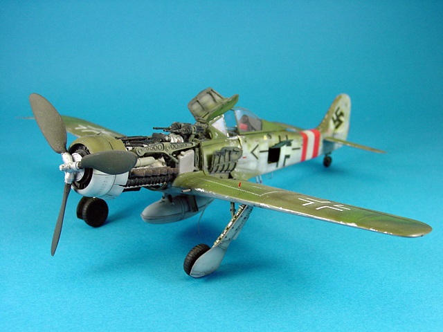 Fw190D-9 パネルオープン